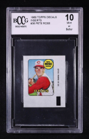 Pete Rose 1969 Topps Decals #36 (BCCG 10) at PristineAuction.com