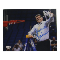 Geno Auriemma Signed UConn Huskies 8x10 Photo Inscribed "Best Wishes" (JSA) at PristineAuction.com