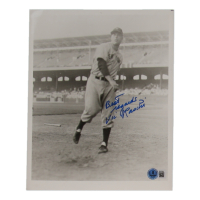 Vic Raschi Signed Yankees 8x10 Photo Inscribed "Best Regards" (Beckett) at PristineAuction.com