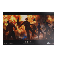 Stan Lee Signed "Guardians of the Galaxy" 13x20 Photo (PSA) at PristineAuction.com