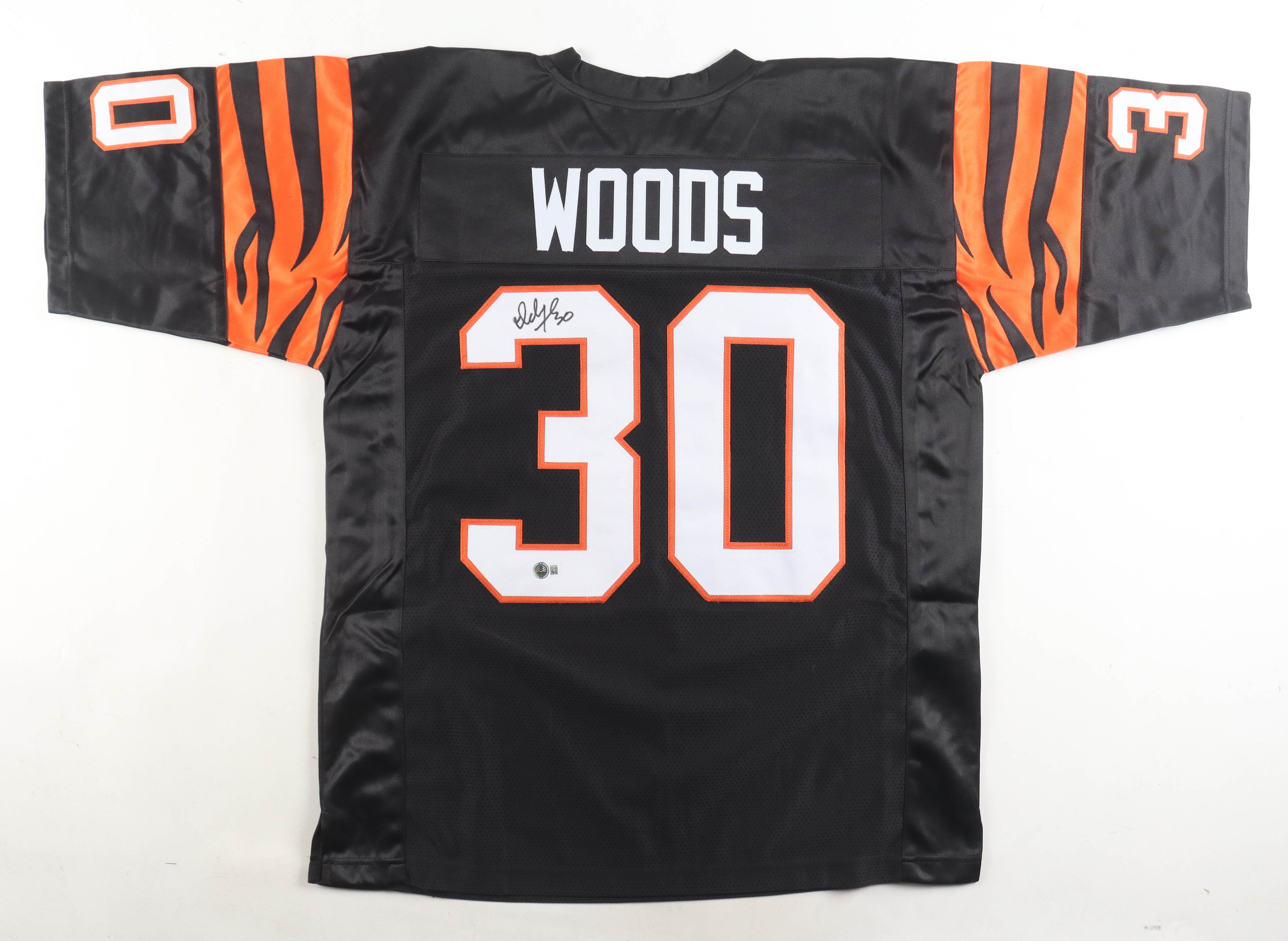 Ickey Woods Signed Jersey (Beckett) at PristineAuction.com Ickey Woods Signed Jersey (Beckett) at PristineAuction.com