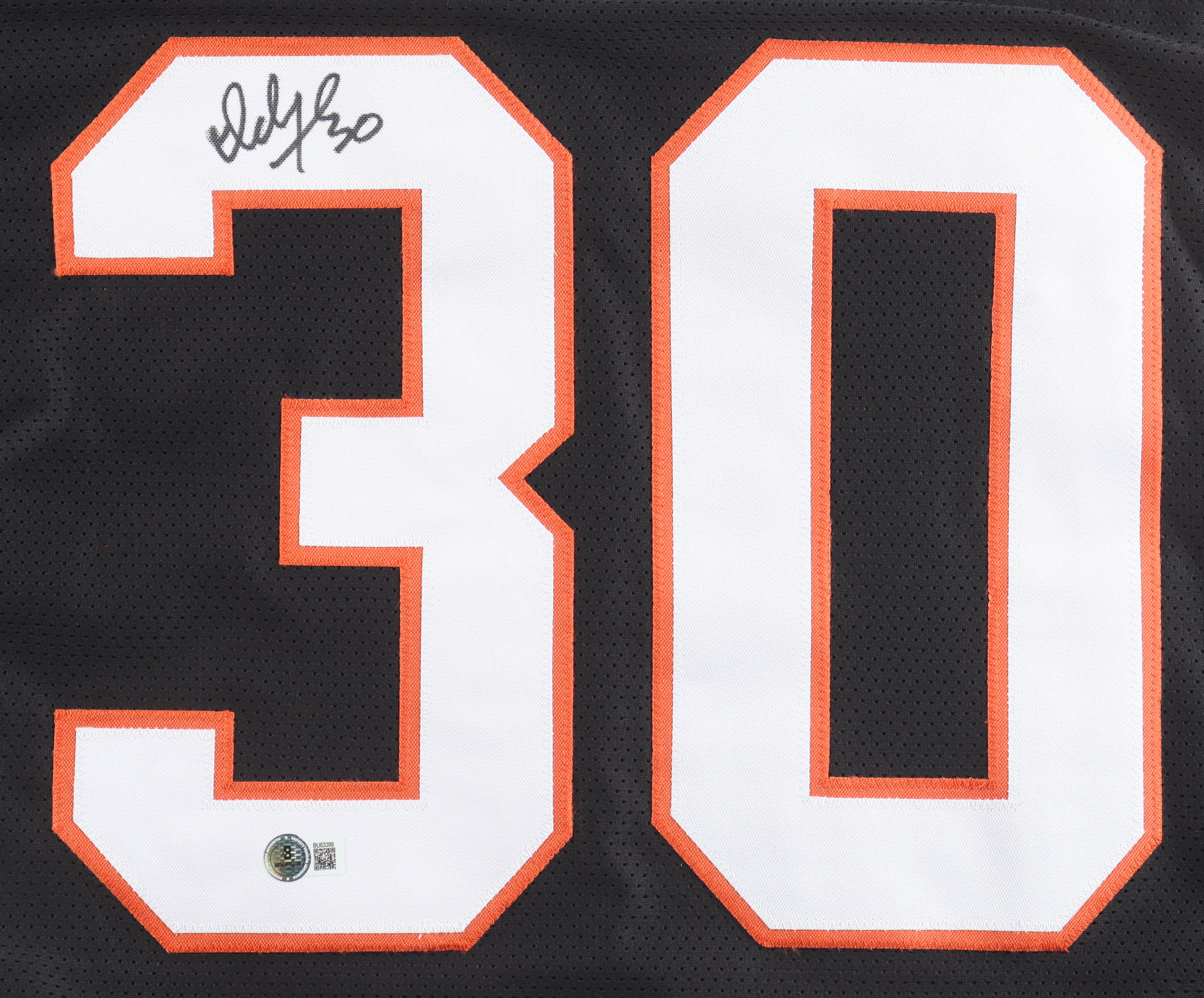 Ickey Woods Signed Jersey (Beckett) at PristineAuction.com Ickey Woods Signed Jersey (Beckett) at PristineAuction.com