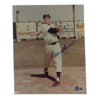 Hank Bauer Signed Yankees 8x10 Photo (Beckett) at PristineAuction.com