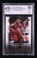 LeBron James 2003 Upper Deck LeBron James Box Set #11 Preps To The Pros RC (BCCG 10) at PristineAuction.com