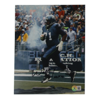Walter Jones Signed Seahawks 8x10 Photo Inscribed "HOF 14 / T100!" (Beckett) at PristineAuction.com