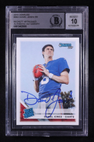 Daniel Jones Signed 2019 Donruss #304 RR RC (BGS | Auto 10) at PristineAuction.com
