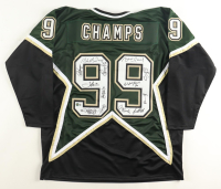 1999 Stanley Cup Champions Jersey Signed By (13) with Mike Modano, Brett Hull, Ed Belfour, Guy Carbonneau (Beckett) at PristineAuction.com