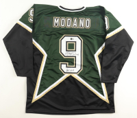 Mike Modano Signed Jersey Inscribed "HOF 2014" (Beckett) at PristineAuction.com