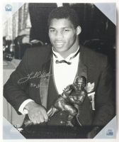 Herschel Walker Signed Georgia Bulldogs 20x24 Print on Canvas Inscribed "82 Heisman" (Beckett) at PristineAuction.com