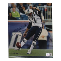 Stephen Gostkowski Signed Patriots 8x10 Photo (Beckett) at PristineAuction.com