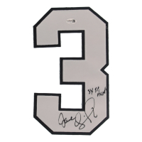 Joel Quenneville Signed Jersey Number "3" Patch Inscribed "3x SC Champs" (JSA) at PristineAuction.com