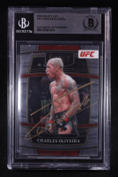 Charles Oliveira Signed 2022 Panini Select UFC #45 (BGS) at PristineAuction.com