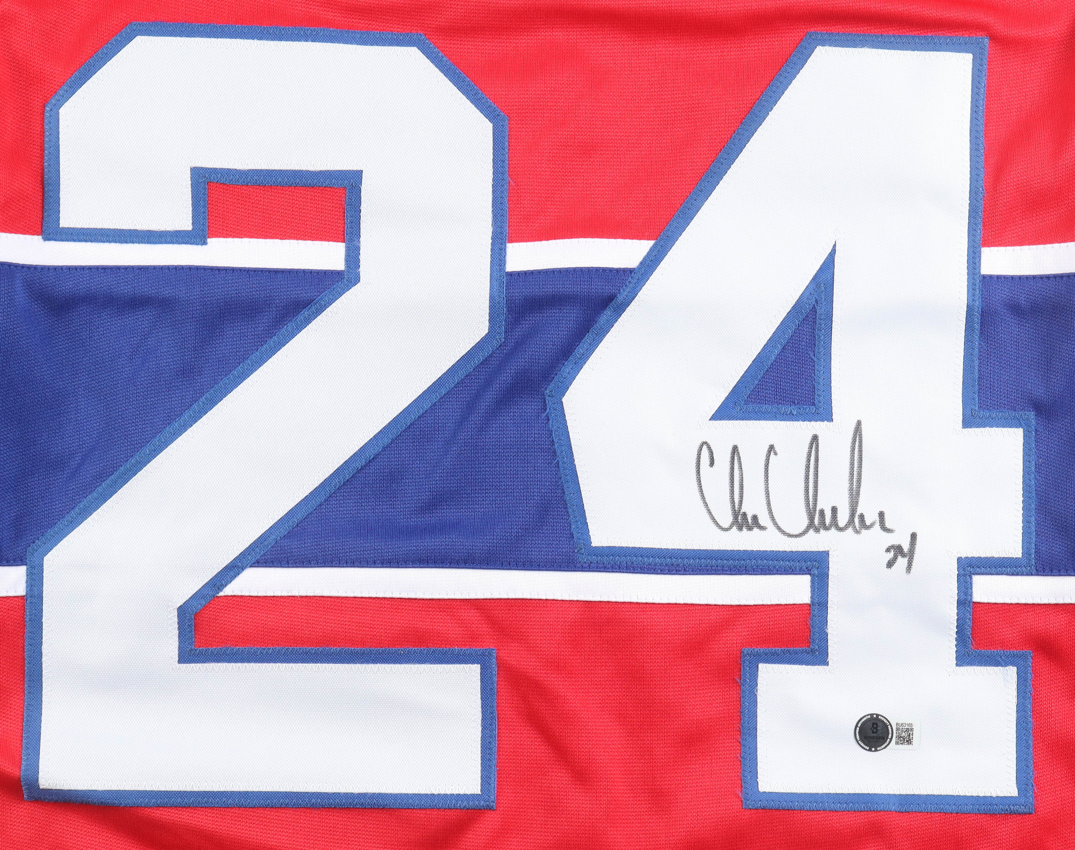 Chris Chelios Signed Jersey (Beckett) at PristineAuction.com Chris Chelios Signed Jersey (Beckett) at PristineAuction.com