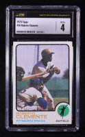 Roberto Clemente 1973 Topps #50 (CSG 4) at PristineAuction.com