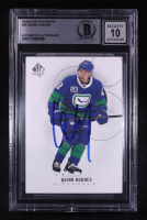 Quinn Hughes Signed 2020-21 Upper Deck SP Authentic #55 (BGS | Autograph Graded BGS 10) at PristineAuction.com