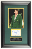 Nick Faldo Signed Custom Framed Cut Display (JSA) at PristineAuction.com