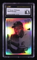 Hank Aaron 2017 Bowman Chrome '48 Bowman Refractors #48BHA (CSG 8.5) at PristineAuction.com