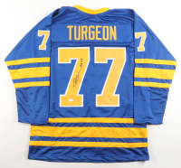 Pierre Turgeon Signed Jersey Inscribed "HOF 23" (JSA) at PristineAuction.com