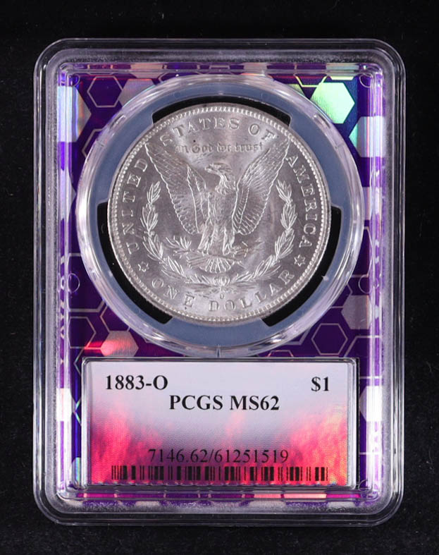 1883-O Morgan Silver $1 Dollar (PCGS MS62) at PristineAuction.com 1883-O Morgan Silver $1 Dollar (PCGS MS62) at PristineAuction.com