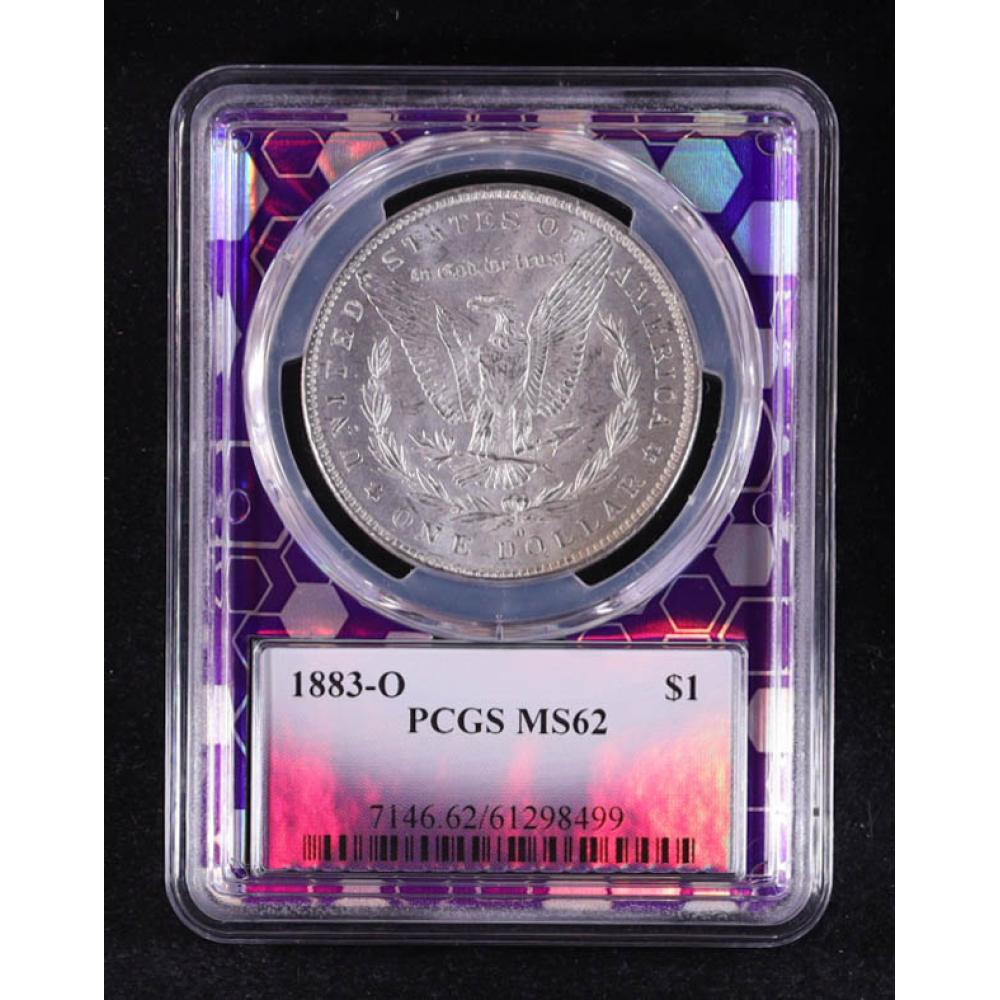 1883-O Morgan Silver $1 Dollar (PCGS MS62) at PristineAuction.com