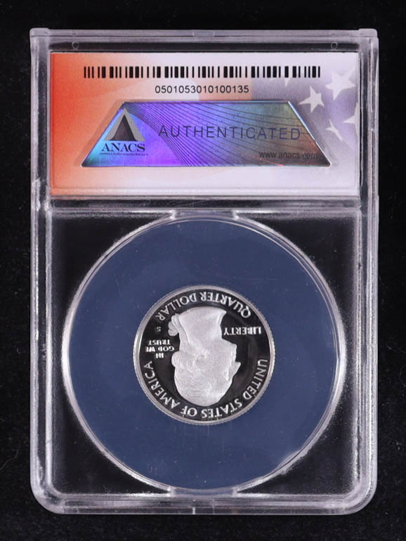 2015-S America the Beautiful Quarter, Bombay Hook - 14-Coin 90% Silver Proof Set - First Strike Certified #135/399 (ANACS PR70 DCAM) at PristineAuction.com 2015-S America the Beautiful Quarter, Bombay Hook - 14-Coin 90% Silver Proof Set - First Strike Certified #135/399 (ANACS PR70 DCAM) at PristineAuction.com