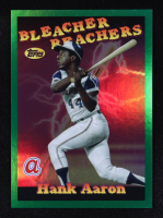 Hank Aaron 2023 Topps Archives '97 Topps Season's Best Green #SB8 #87/99 at PristineAuction.com
