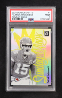Patrick Mahomes II 2024 Panini Donruss Optic Sunday Kings #1 (PSA 9) at PristineAuction.com