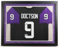 Josh Doctson Signed Custom Framed Jersey Display (SSM) at PristineAuction.com