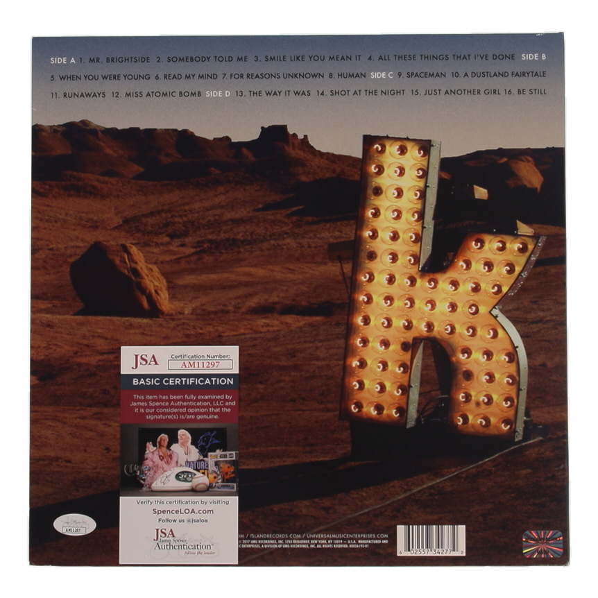 Brandon Flowers Signed "Direct Hits" Vinyl Record Album (Beckett) at PristineAuction.com Brandon Flowers Signed "Direct Hits" Vinyl Record Album (Beckett) at PristineAuction.com