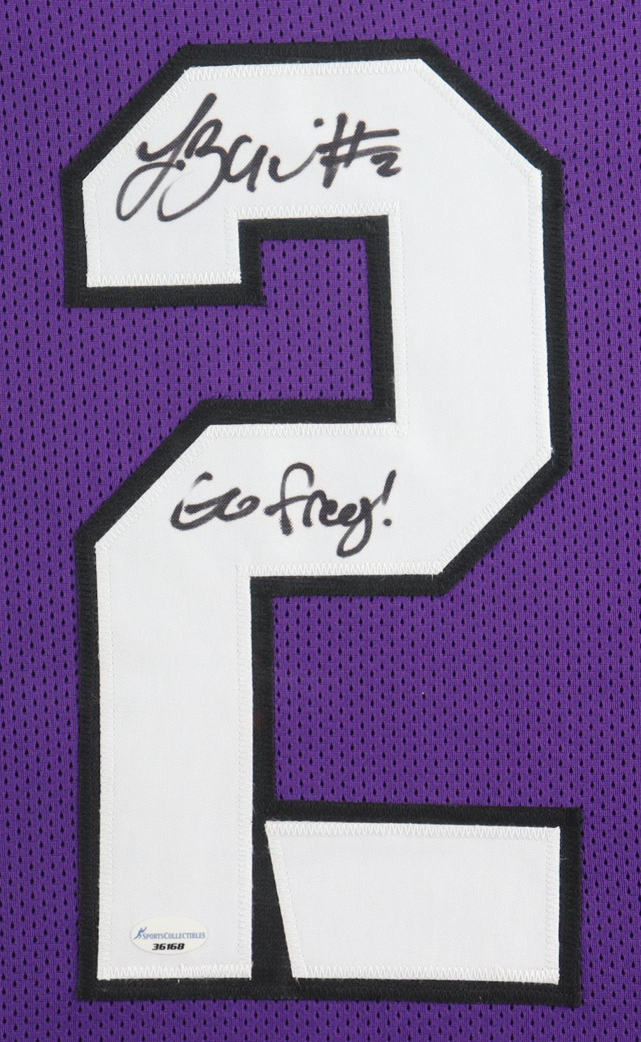 Trevone Boykin Signed Custom Framed Jersey Display Inscribed "Go Frogs" (SC) at PristineAuction.com Trevone Boykin Signed Custom Framed Jersey Display Inscribed "Go Frogs" (SC) at PristineAuction.com
