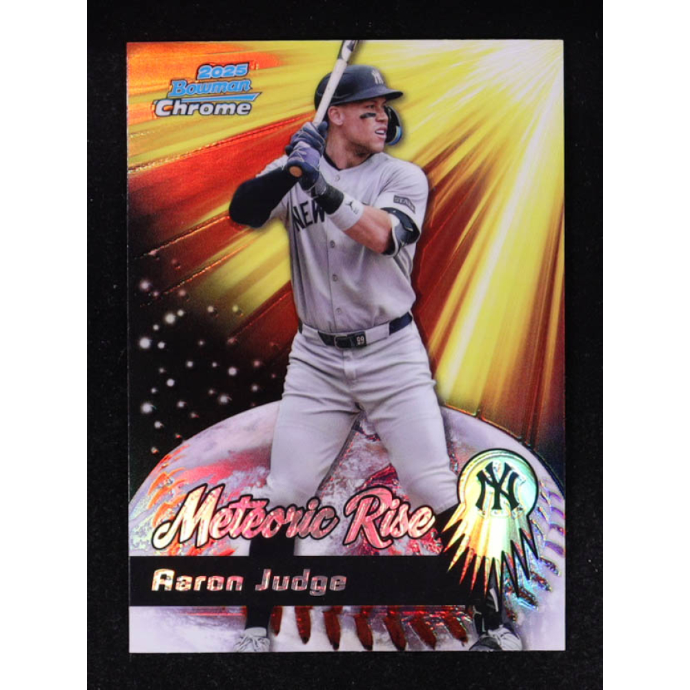 Aaron Judge 2025 Bowman Chrome Meteoric Rise #MR4 at PristineAuction.com