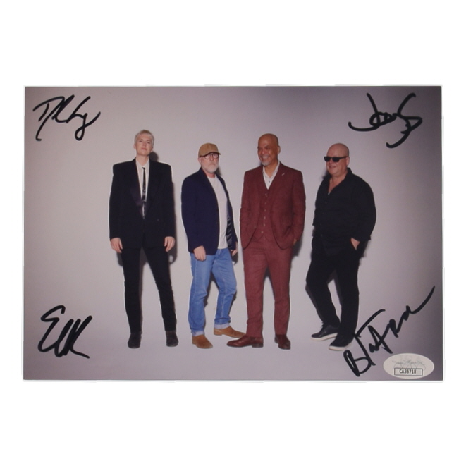 "Pixies" 6x8 Photo Signed By (4) with Emma Richardson, Black Francis, Joey Santiago, David Lovering (JSA) at PristineAuction.com "Pixies" 6x8 Photo Signed By (4) with Emma Richardson, Black Francis, Joey Santiago, David Lovering (JSA) at PristineAuction.com