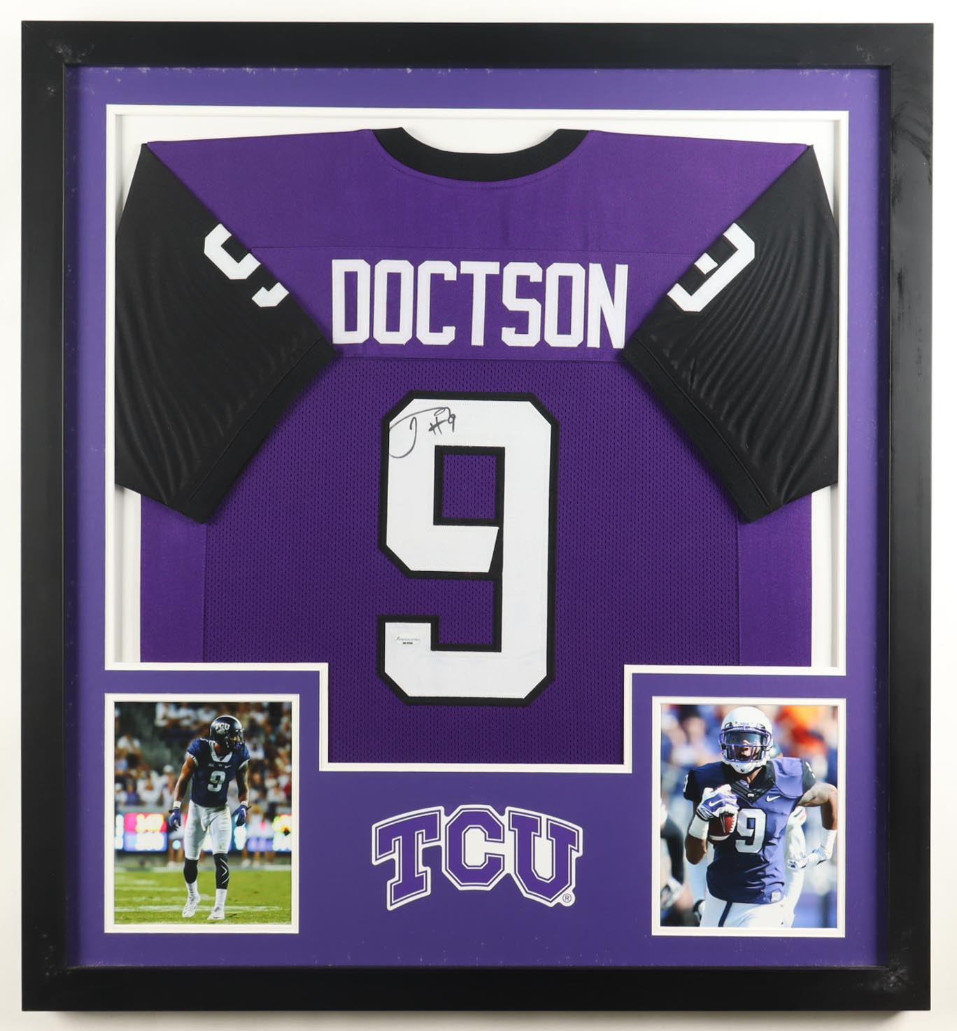 Josh Doctson Signed Custom Framed Jersey Display (SC) at PristineAuction.com Josh Doctson Signed Custom Framed Jersey Display (SC) at PristineAuction.com