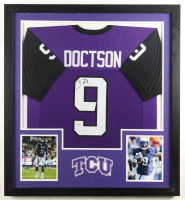 Josh Doctson Signed Custom Framed Jersey Display (SC) at PristineAuction.com