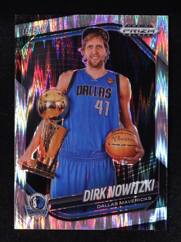 Dirk Nowitzki 2024-25 Panini Prizm Black Prizms Skewed #253 #006/249 LGD at PristineAuction.com Dirk Nowitzki 2024-25 Panini Prizm Black Prizms Skewed #253 #006/249 LGD at PristineAuction.com