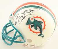 Jason Taylor Signed Dolphins Mini Helmet (JSA) at PristineAuction.com