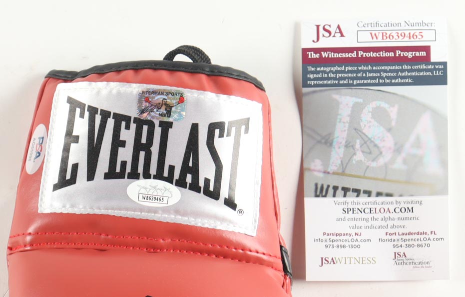 Mike Tyson Signed Everlast Boxing Glove (Tyson, JSA & PSA) at PristineAuction.com Mike Tyson Signed Everlast Boxing Glove (Tyson, JSA & PSA) at PristineAuction.com