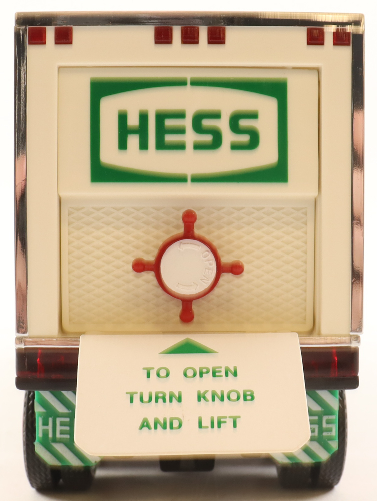 Vintage 1992 Hess Gasoline 18-Wheeler and Racer Truck With Original Packaging at PristineAuction.com Vintage 1992 Hess Gasoline 18-Wheeler and Racer Truck With Original Packaging at PristineAuction.com