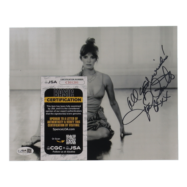Jaclyn Smith Signed 8x10 Photo (JSA) at PristineAuction.com Jaclyn Smith Signed 8x10 Photo (JSA) at PristineAuction.com