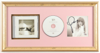 Taylor Swift Signed Custom Framed "Tortured Poets Society" CD Album Insert Display With Disc Case (PSA) at PristineAuction.com