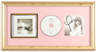 Taylor Swift Signed Custom Framed "Tortured Poets Society" CD Album Insert Display With Disc Case (PSA) at PristineAuction.com