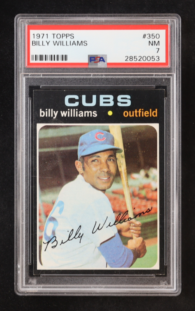 Billy Williams 1971 Topps #350 (PSA 7)