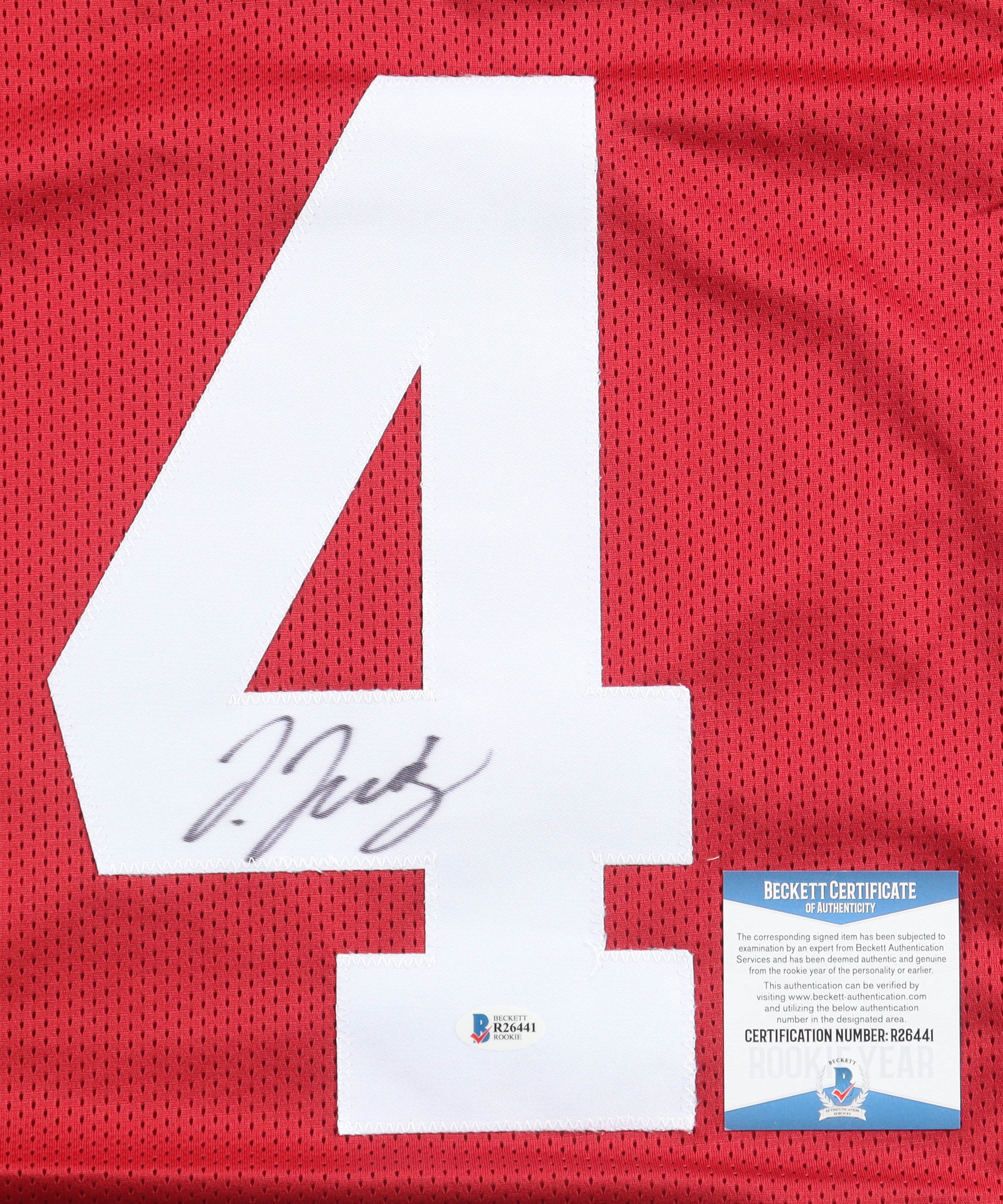 Jerry Jeudy Signed Jersey (Beckett) at PristineAuction.com Jerry Jeudy Signed Jersey (Beckett) at PristineAuction.com