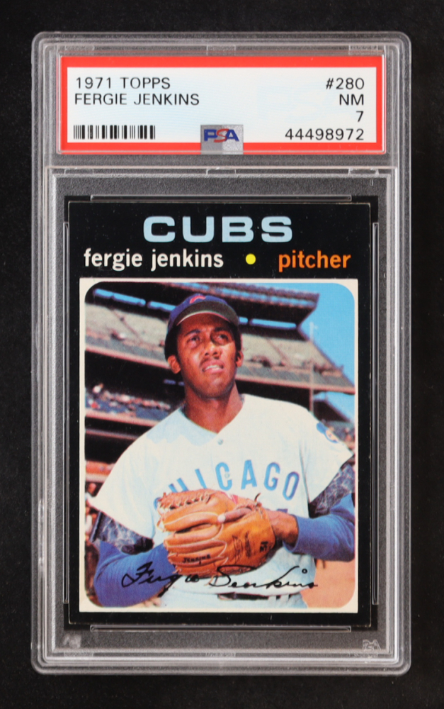 Fergie Jenkins 1971 Topps #280 (PSA 7)