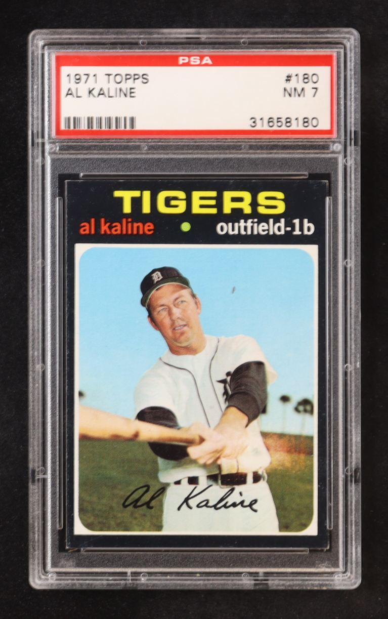 Al Kaline 1971 Topps #180 (PSA 7) at PristineAuction.com Al Kaline 1971 Topps #180 (PSA 7) at PristineAuction.com