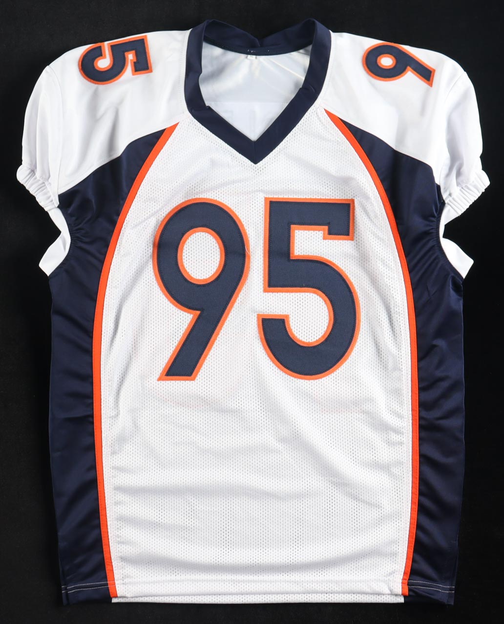 Derek Wolfe Signed Jersey Inscribed "SB 50 Champs!" (Beckett) at PristineAuction.com Derek Wolfe Signed Jersey Inscribed "SB 50 Champs!" (Beckett) at PristineAuction.com