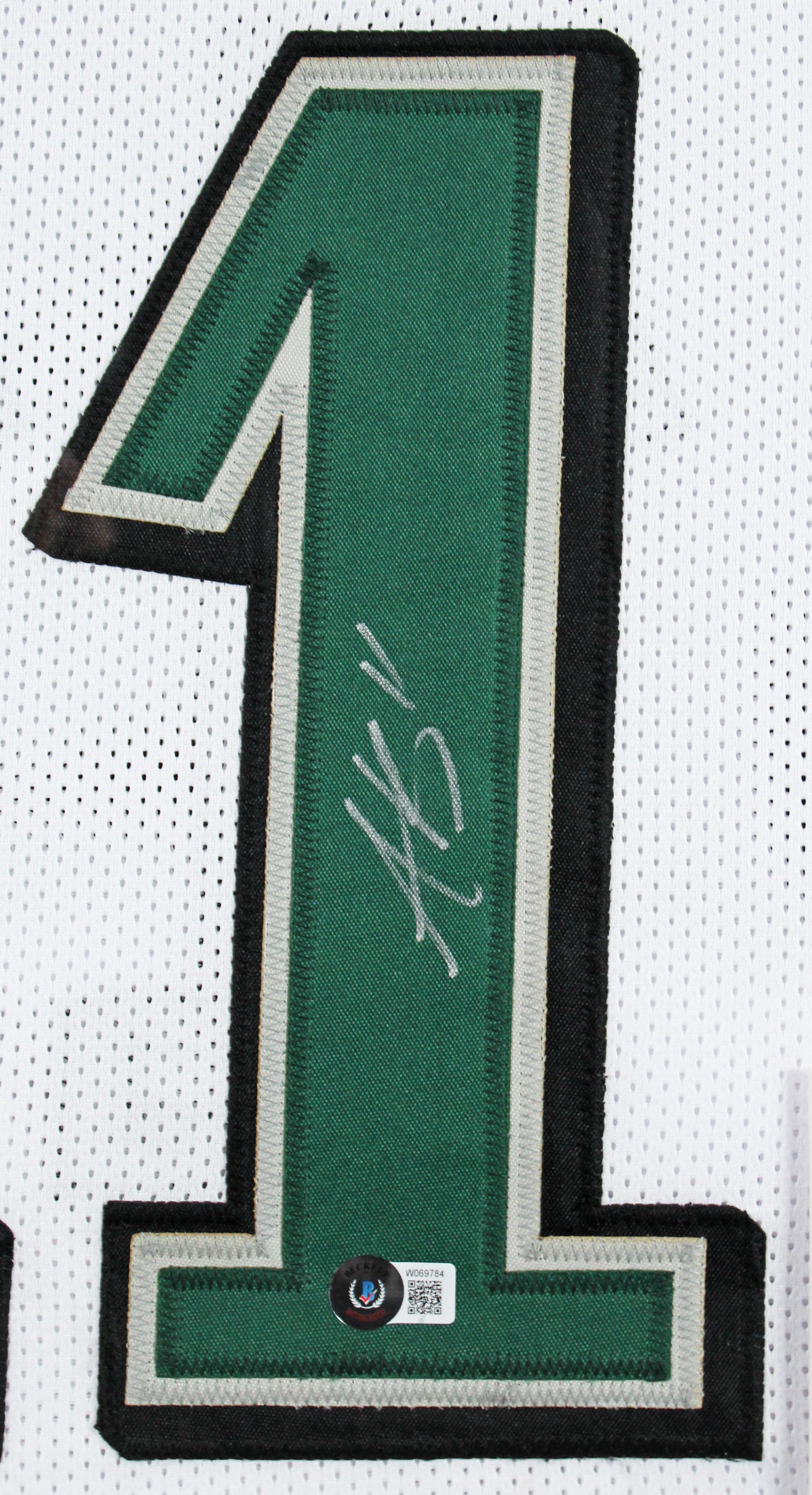 A.J. Brown Signed Eagles Custom Framed Jersey Display (Beckett) at PristineAuction.com A.J. Brown Signed Eagles Custom Framed Jersey Display (Beckett) at PristineAuction.com