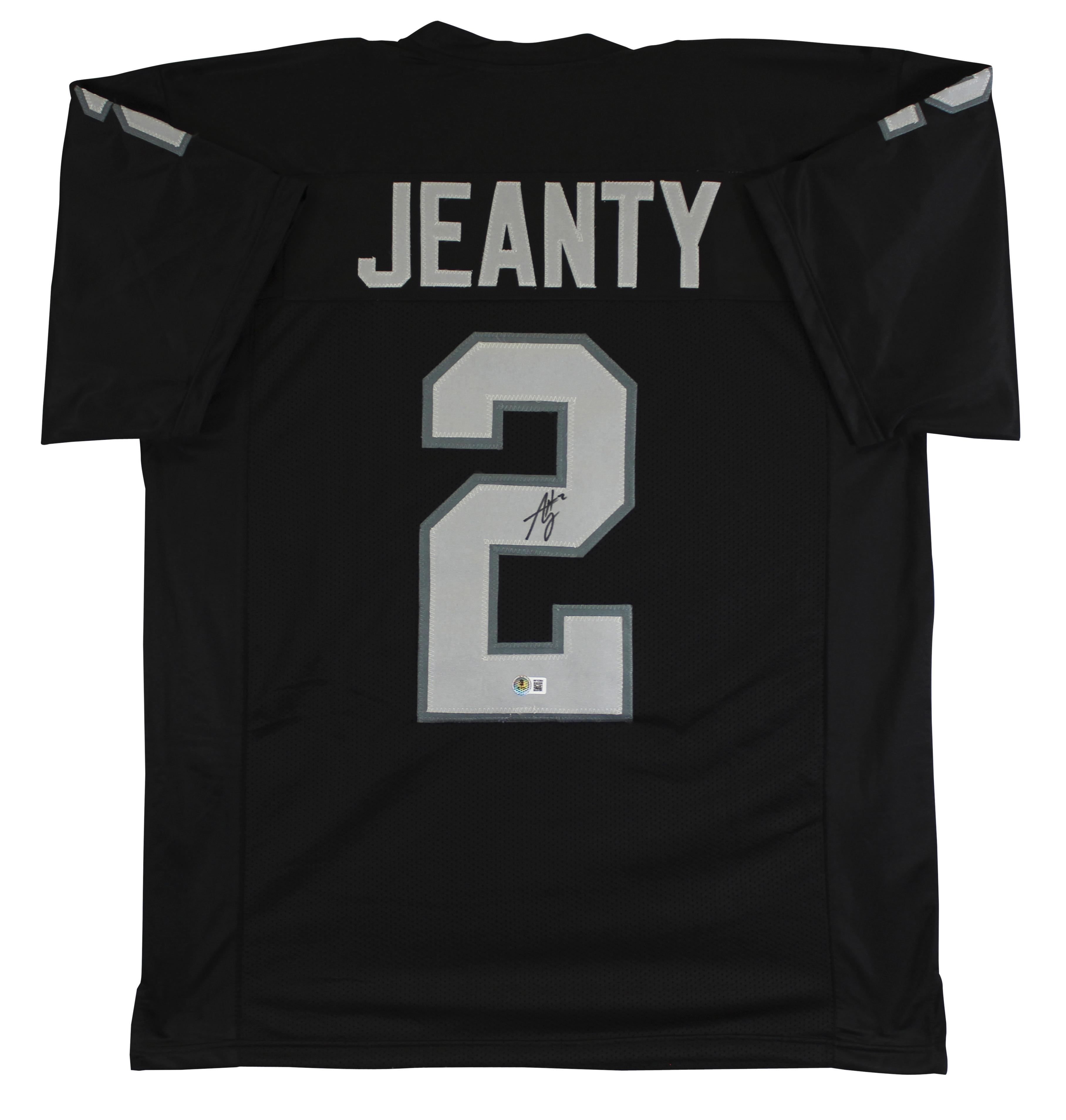 Ashton Jeanty Signed Jersey (Beckett) at PristineAuction.com Ashton Jeanty Signed Jersey (Beckett) at PristineAuction.com
