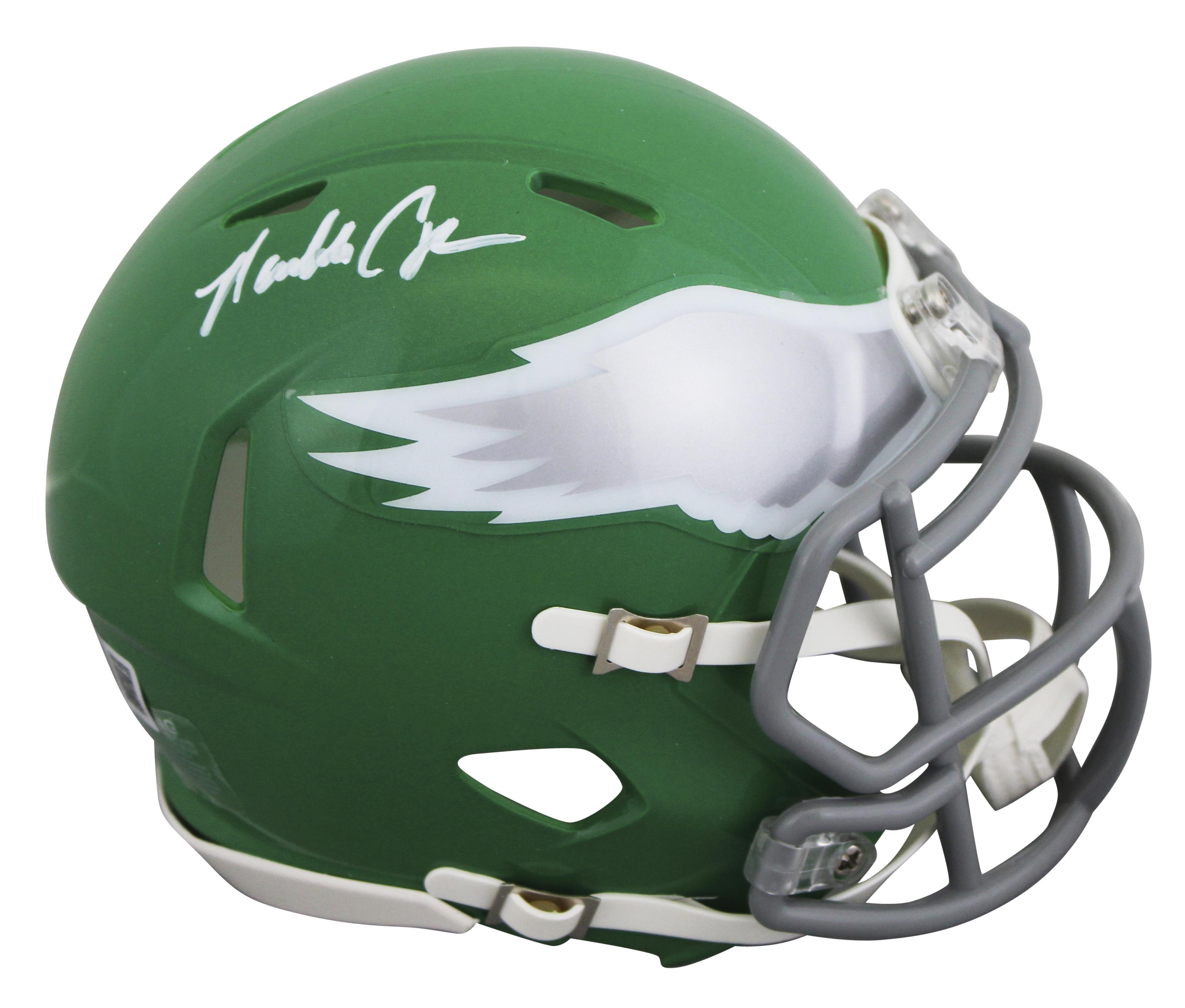 Randall Cunningham Signed Eagles Speed Mini Helmet (Beckett) at PristineAuction.com Randall Cunningham Signed Eagles Speed Mini Helmet (Beckett) at PristineAuction.com