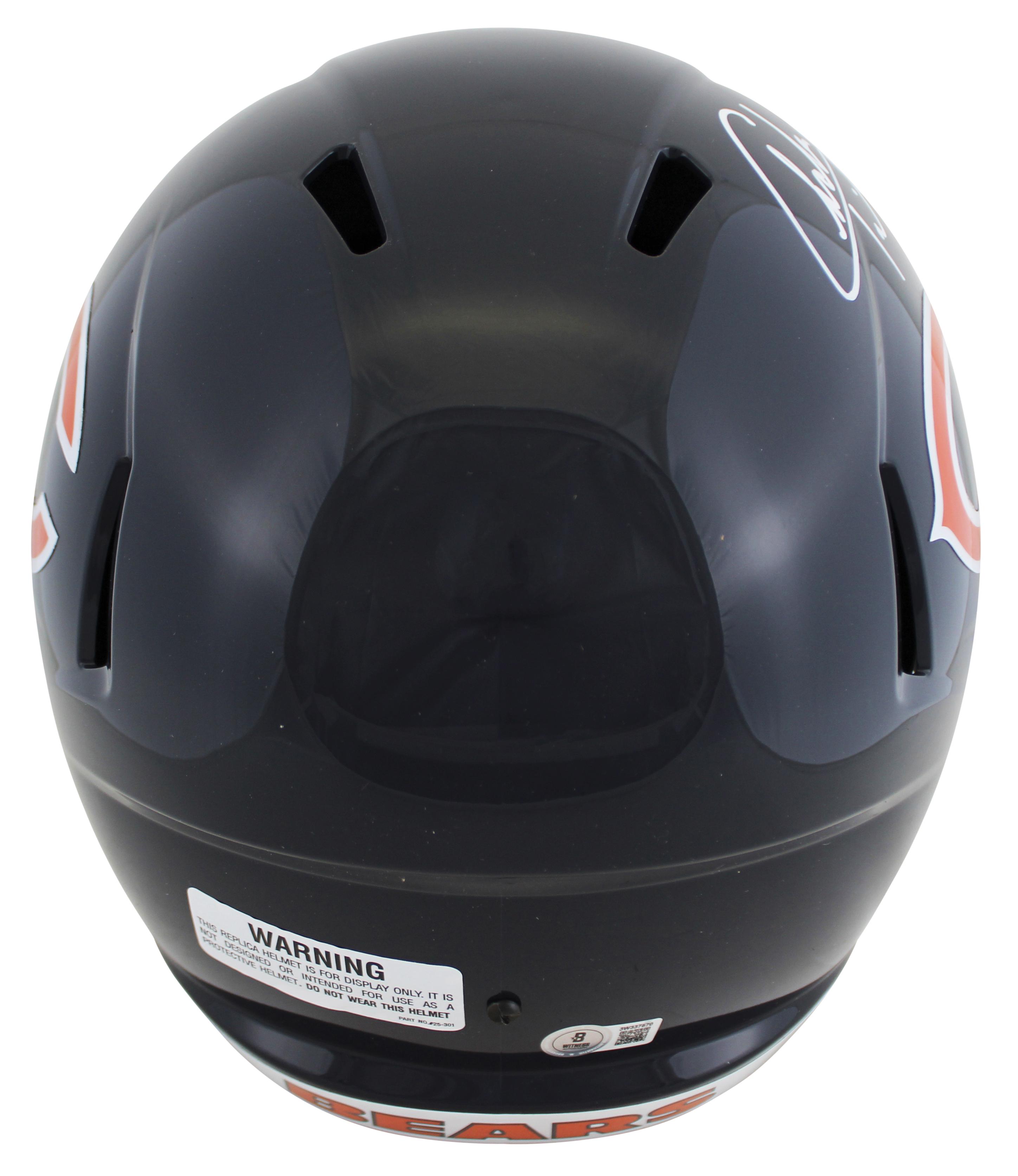 Charles Tillman Signed Bears Full-Size Speed Helmet Inscribed "Peanut Punch" (Beckett) at PristineAuction.com Charles Tillman Signed Bears Full-Size Speed Helmet Inscribed "Peanut Punch" (Beckett) at PristineAuction.com